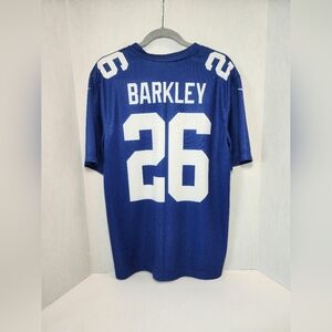Nike SAQUON BARKLEY #26 NY GIANTS Blue NFL Jersey - Size M